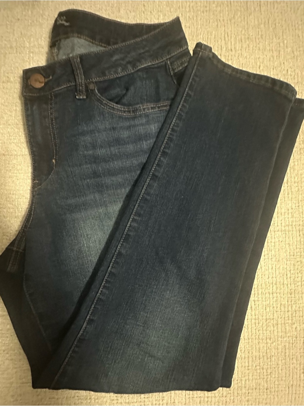 1822 Denim Women's Dark Blue Skinny Jeans